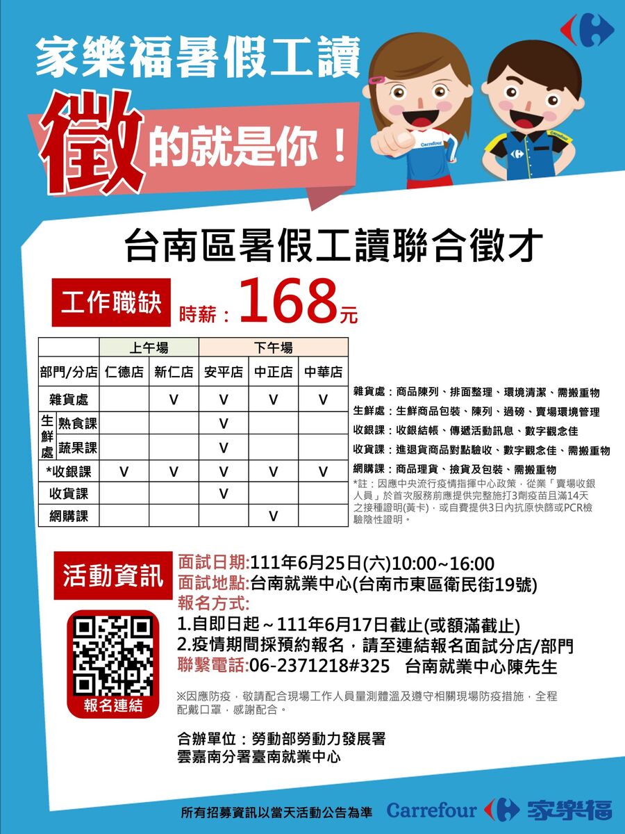 暑期工讀圖片