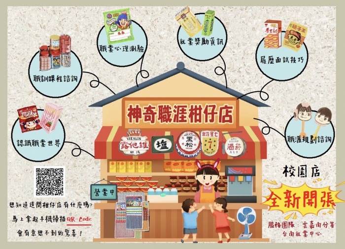 神奇職涯柑仔店圖片