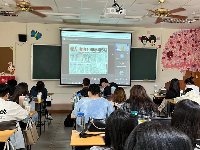 長期照顧實務人才培育學程-企業合作線上參訪-台中烏日共生宅圖片