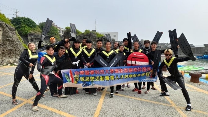 水域遊憩活動專業人才培育就業學程-自由潛水上課-1圖片