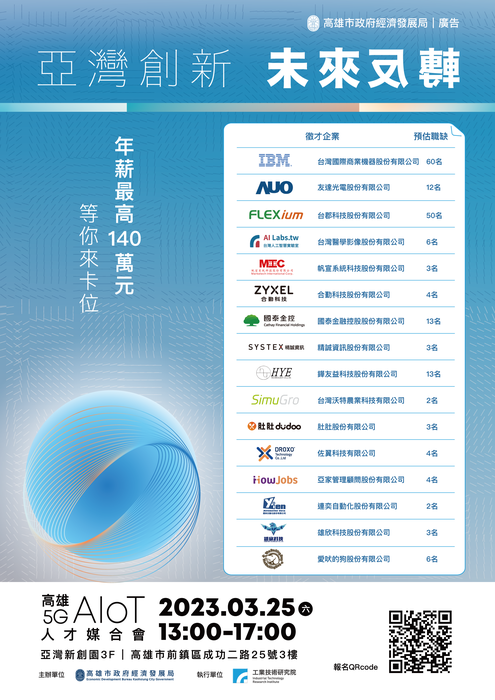 高雄5G AIoT人才媒合會圖片