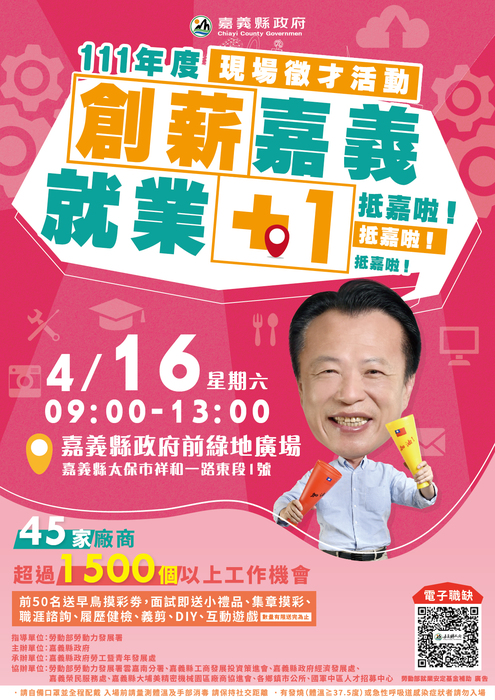 創薪嘉義 就業+1圖片