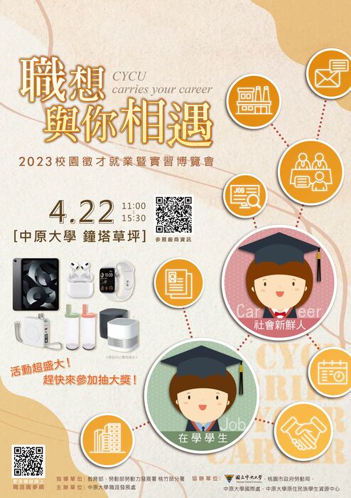 2023「職想與你相遇」校園徵才圖片