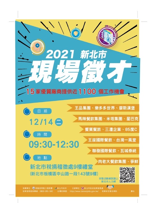 2021新北市現場徵才活動1214圖片