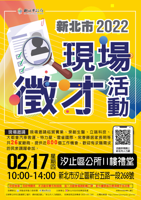 2022新北市現場徵才活動0217圖片