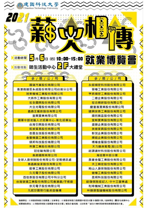 2021「薪火相傳」就業博覽會圖片
